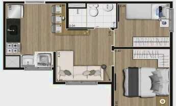 Imagem 4: Fast Interlagos | Construtora Econ | Construção | 32 metros | 02 dormitórios