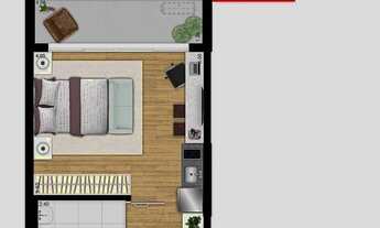 Imagem 4: Astral Saúde Studios | Construtora Tecnisa | Pronto para Morar | 38 metros