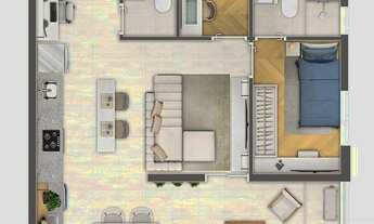 Imagem 4: Soberano Guilhermina | Construtora VL Barros | Construção | 67 metros | 03 dormitórios