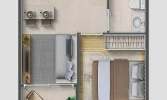 Imagem 4: Vip Vila Prudente | Construtora Chaincorp | Lançamento | 25 metros | 01 dormitório