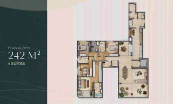 Imagem 5: Casa Cerâmica | Construtora Lavvi | Lançamento | 242 metros | 04 suítes