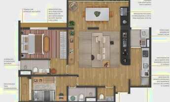 Imagem 5: Soneto Casemiro | Construtora Benx | Construção | 87 metros | 03 domitórios | suíte