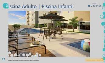 Imagem 2: Evere Locan Construtora Locan Construção 41 metros 02 dormitórios com varanda