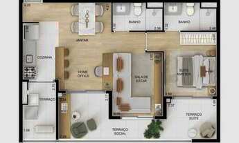 Imagem 4: YPY Alto do Ipiranga | Construtora Tegra | Construção | 65 metros | 02 dormitórios