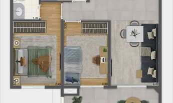 Imagem 4: Unni Brás Residences | Construtora Plano & Plano | Construção | 51 metros