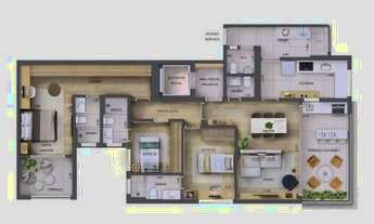 Imagem 5: Excellence Perdizes | Construtora Exto | Construção | 126 metros | 03 suítes