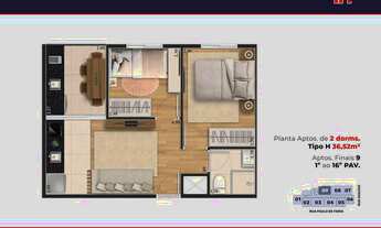 Imagem 4: In Next Tucuruvi | Construtora RTE | Constução | 36 metros | 02 dormitórios