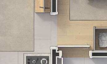 Imagem 4: Livus Vila Sônia | Construtora Livus | Construção | 27 metros | 01 suíte | com varanda