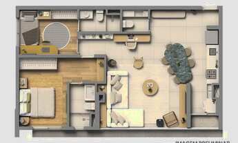 Imagem 6: Almadá Vila Madalena | Construtora Sinco | Construção | 77 metros | 03 dormitórios