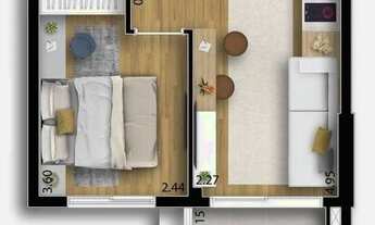 Imagem 4: Mob Apartaments | Construtora Dubaí | Construção | 31 metros | 01 dormitório