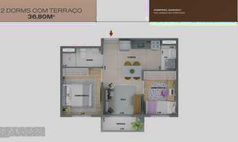 Imagem 4: Mirae Bom Retiro | Construtora Cury | Construção | 37 metros | 02 dormitórios