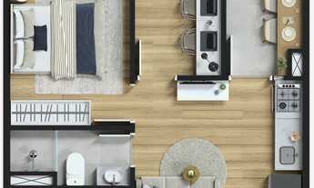 Imagem 4: Maskan Carrão | Construtora Maskan | Construção | 29 metros | 01 dormitório