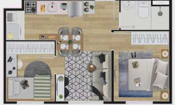 Imagem 5: Unique Butantã | Construtora Gabbai | Construção | 34 metros | 02 dormitórios