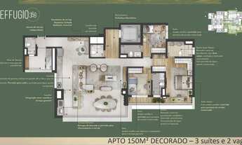 Imagem 4: Reffugio 359 | Construtora MPD | Construção | 150 metros | 03 suítes | varanda gourmet