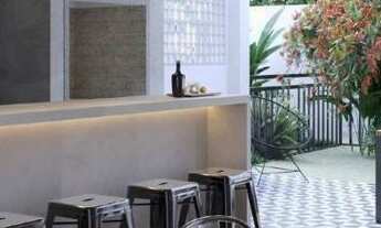 Imagem 5: Bliss Concept Construtora Citz Construção 27 metros 01 dormitório com varanda