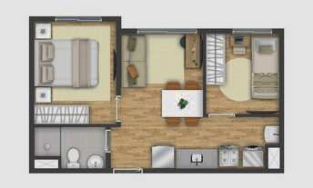 Imagem 4: Vibra Marechal Tito | Construtora Vibra | Construção | 32 metros | 02 dormitórios