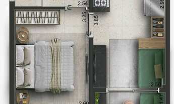 Imagem 4: Today Campo Belo | Construtora Canopus | Construção | 30 metros | 01 dormitório