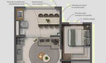 Imagem 4: Vivaz Selection Santo Amaro | Construtora Vivaz | Lançamento | 40 metros