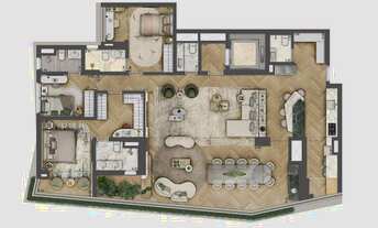 Imagem 4: Heaven Residences By Yoo Construtora Cyrela Construção 190 metros 04 dormitórios