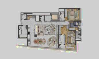 Imagem 4: Petra By Boca do Lobo | Construtora Lavvi | Construção | 162 metros | 04 dormitórios