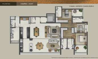 Imagem 5: Arizona 1002 Construtora Even Construção 202 metros 04 suítes varanda gourmet