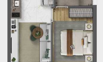 Imagem 4: Unique Fit Vila Mariana | Construtora Conx | Construção | 29 metros | Studios