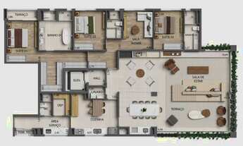 Imagem 6: Monã The Grand Lodge | Construtora Diálogo | Construção | 247 metros | 03 suites