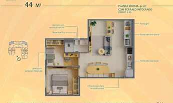 Imagem 6: Horizon Vila Matilde | Construtora SWA | Lançamento | 44 metros | 02 dormitórios