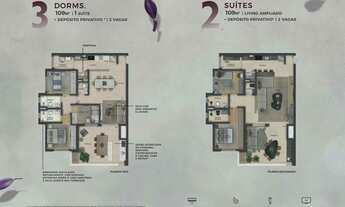 Imagem 4: Recanto Oliveiras | Construtora Tecnisa | Construção | 111 metros | 03 dormitórios