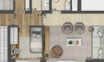 Imagem 5: Alive Home Resort Construtora Lavvi Construção 113 metros 03 dormitórios suíte