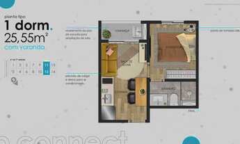 Imagem 4: B. Connect Perdizes | Construtora Azure | Lançamento | 25 metros