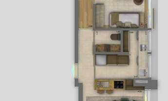 Imagem 4: ArtStone Itaim Construtora Gamaro Construção 100 metros 03 dormitórios suíte