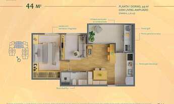 Imagem 5: Horizon Vila Matilde | Construtora SWA | Lançamento | 44 metros | 02 dormitórios