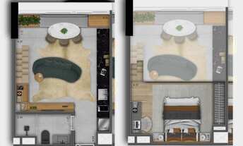 Imagem 5: Cardoso 432 | Construtora 432 | Pronto | 27 metros | Loft com opção de mesanino