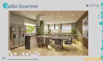 Imagem 6: Evere Locan Construtora Locan Construção 41 metros 02 dormitórios com varanda