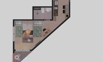 Imagem 4: QBLZ Vila Madalena | Construtora 2N | Construção | 31 metros | studios com varanda