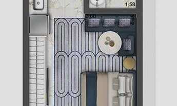 Imagem 4: Studios Elie Saab | Construtora Lavvi | Construção | 31 metros | studios com varanda