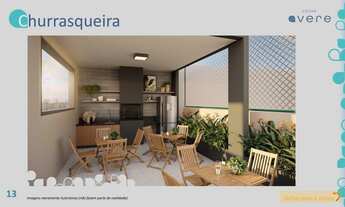 Imagem 3: Evere Locan Construtora Locan Construção 41 metros 02 dormitórios com varanda