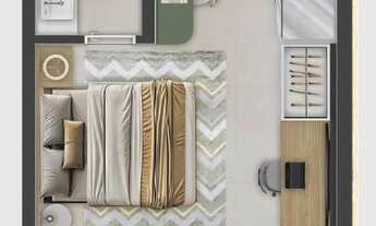 Imagem 7: Urbanpark Aclimação | Construtora Epson | Construção | 25 metros tudios com varanda