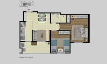 Imagem 5: Solare Mogi Moderno | Construtora CAC | Construção | 50 metros | 02 dormitórios