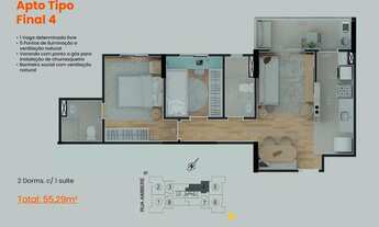 Imagem 5: Residencial São Rafael | Construtora G & Gonzalez | Construção | 55 metros