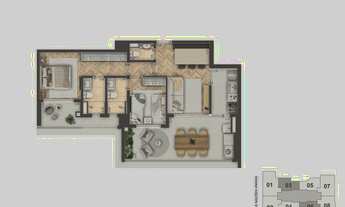 Imagem 5: Mandarin The Legend | Construtora Cyrela | Construção | 88 metros | 02 suítes