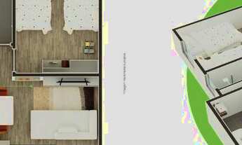 Imagem 4: Sou Pleno Paisage | Construtora Sousa Araújo | Construção | 56 metros | 02 dormitórios