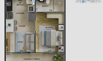 Imagem 4: L1ne Parada Inglesa | Construtora Emccamp | Lançamento | 31 metros | 01 dormitório