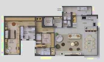 Imagem 6: Excellence Perdizes | Construtora Exto | Construção | 126 metros | 03 suítes