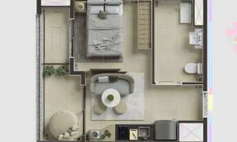 Imagem 4: Today Paulista | Construtora Canopus | Construção | 30 metros | 01 suíte | com varanda