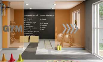 Imagem 2: Plano Portal Pacaembu Vila Matarrazo | Construção | 34 metros | com varanda