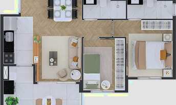 Imagem 5: Splendido Praça da Árvore | Construtora MF7 | Construção | 50 metros | 02 dormitórios