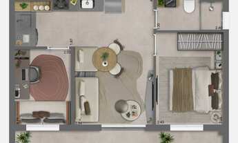 Imagem 4: Unique Fit Vila Mariana | Construtora Conx | Construção | 44 metros | 02 dormitórios