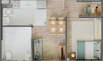 Imagem 4: HM Smart Marques | Construtora HM | Lançamento | 36 metros | 02 dormitórios